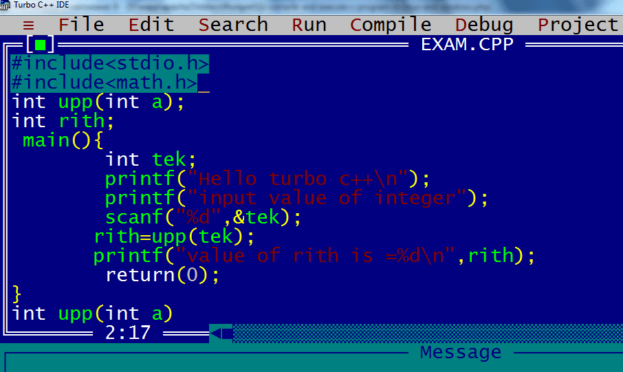 C Compiler