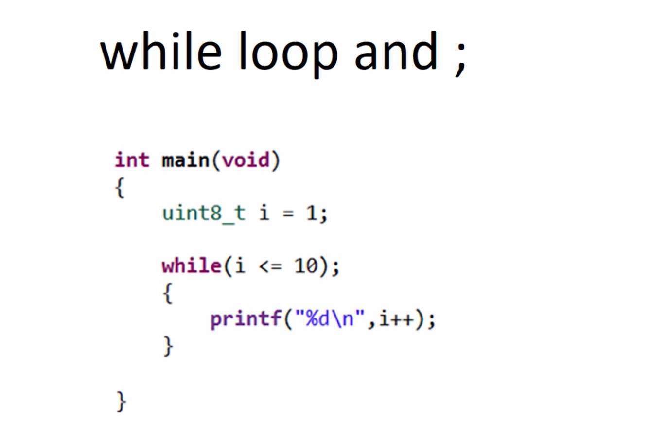 While Loop