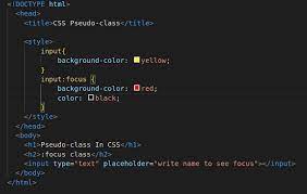 CSS Pseudo-class