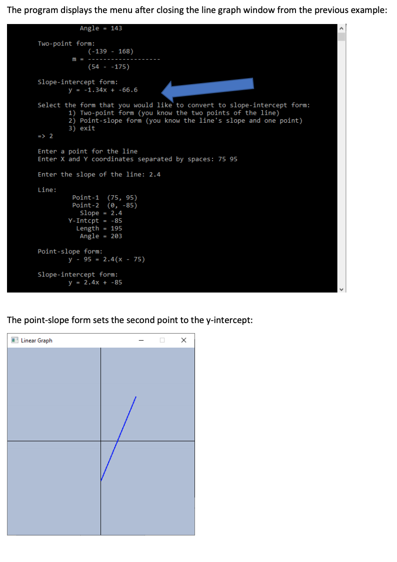 DS Slope and Intercept