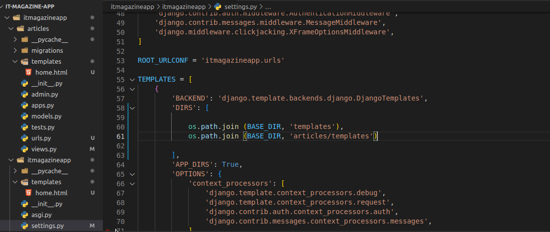 Django Templates