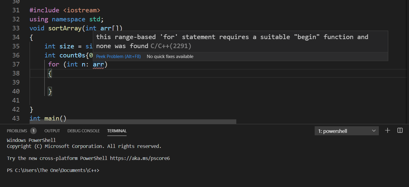 Pass Arrays